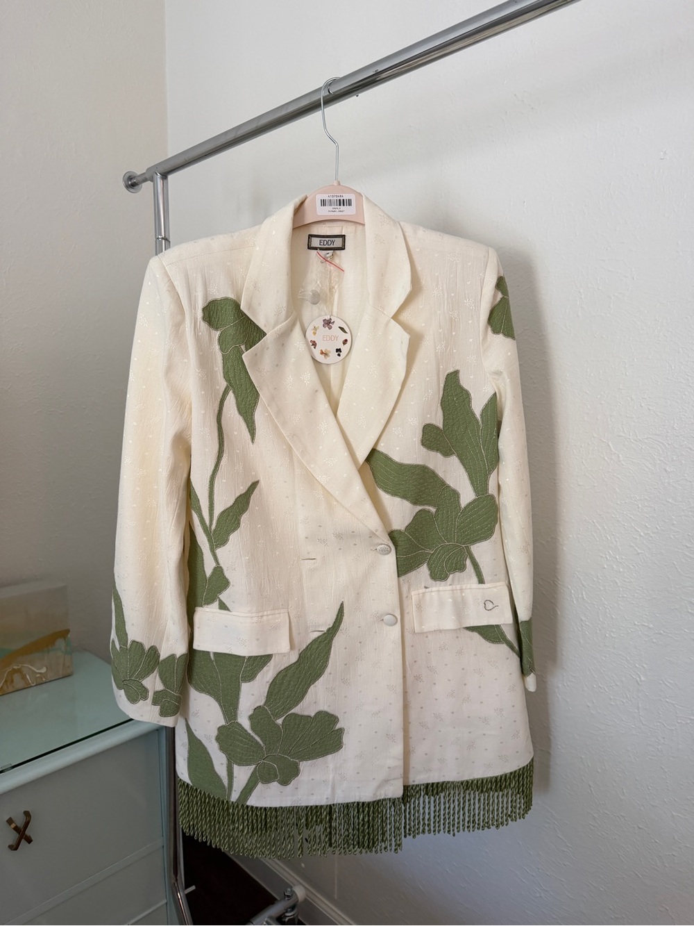 Eddy Cream Blazer Dress